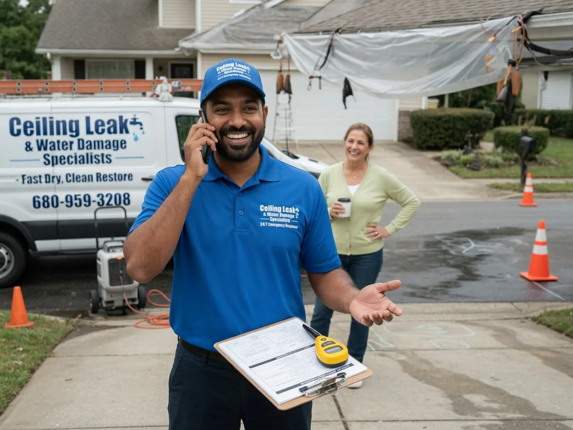 Ceiling Leak Cleanup Saint Matthews, SC FAQs